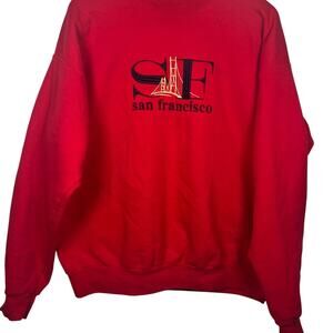 Hanes San Francisco Pullover Sweater Adult Large